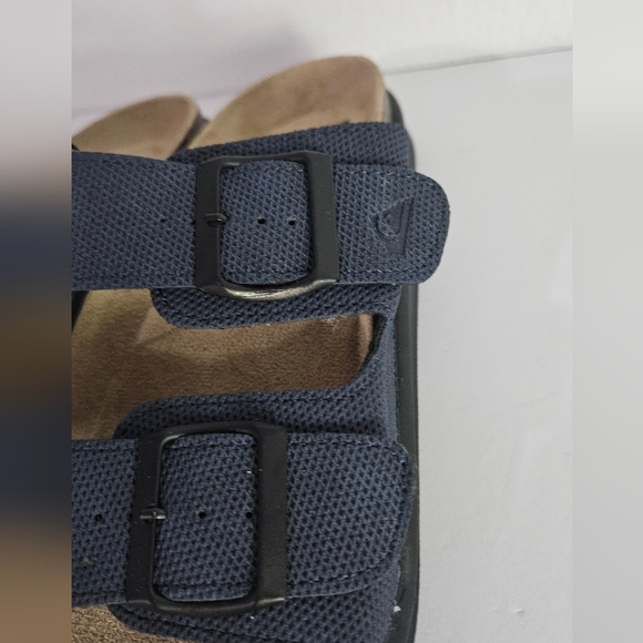quicksilver Embark Deck Double Strap Sandals  Men's Size 7 blue comfy - Picture 5 of 10